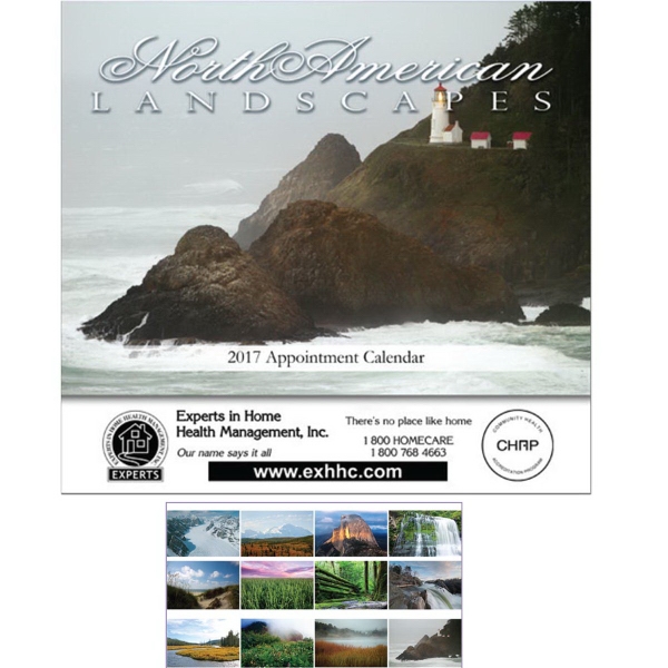 Beautiful America Executive Calendars, Custom Printed With Your Logo!