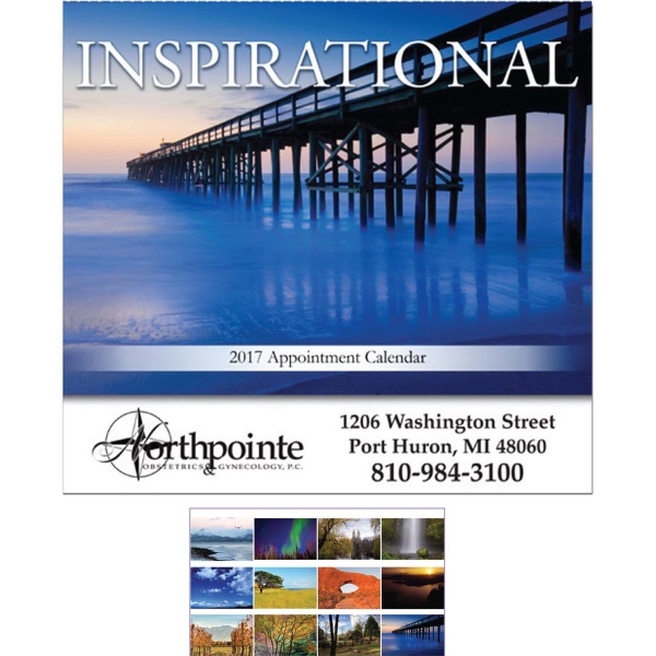 Beautiful America Executive Calendars, Custom Printed With Your Logo!