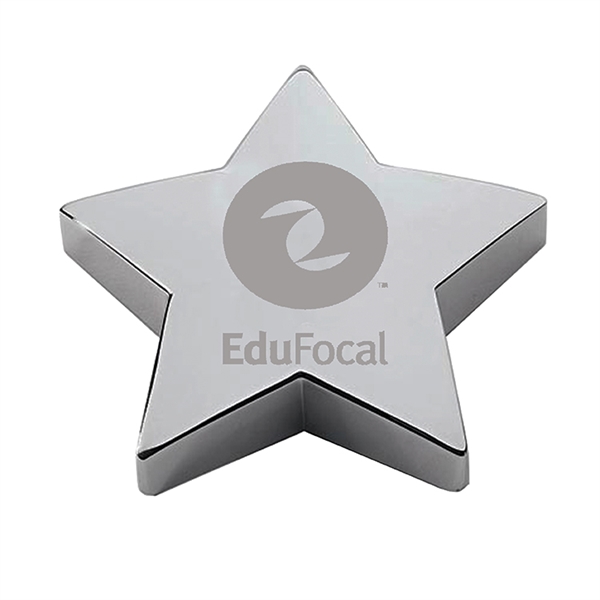 Star Shaped Paperweights, Custom Printed With Your Logo!