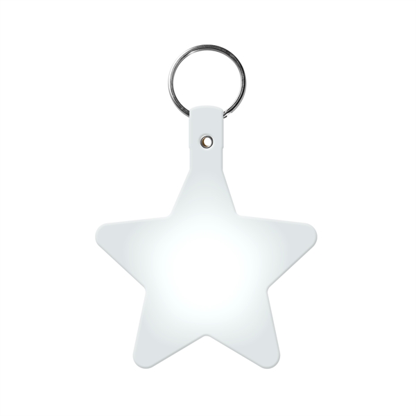 Star Shaped Key Tags, Custom Printed With Your Logo!