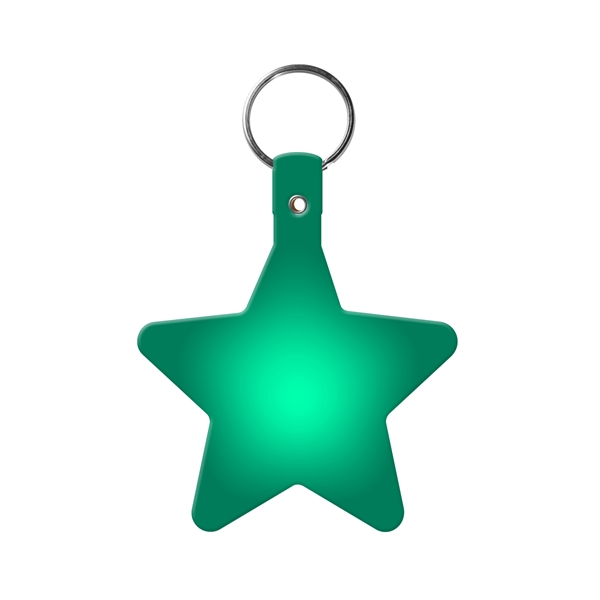 Star Shaped Key Tags, Custom Printed With Your Logo!