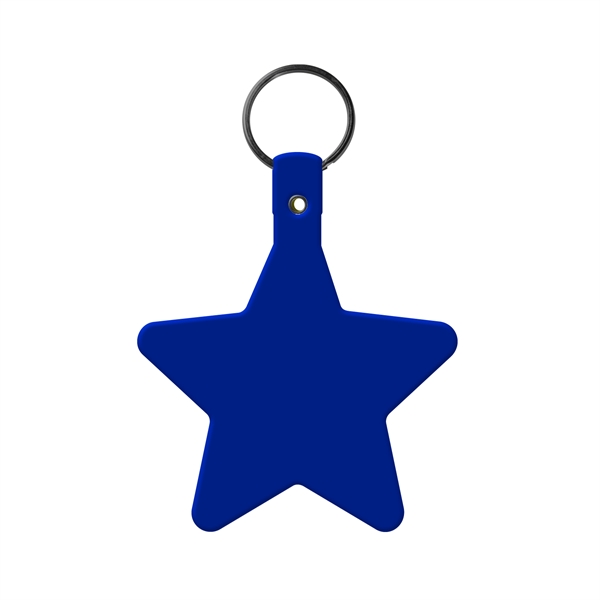 Star Shaped Key Tags, Custom Printed With Your Logo!