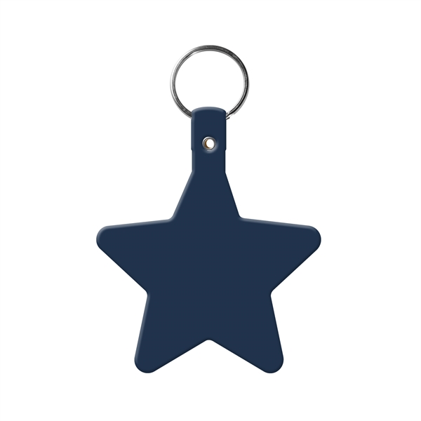 Star Shaped Key Tags, Custom Printed With Your Logo!