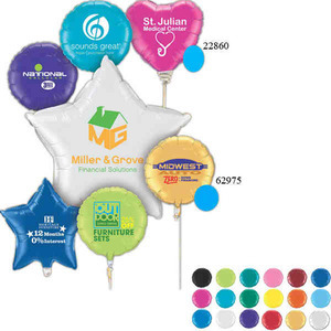 Star Shaped Balloons, Custom Printed With Your Logo!
