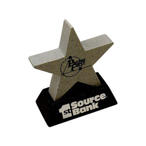 Star Shaped Paperweights, Custom Decorated With Your Logo!