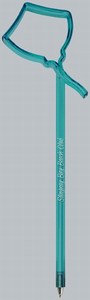 Custom Printed Stingray Bent Shaped Pens