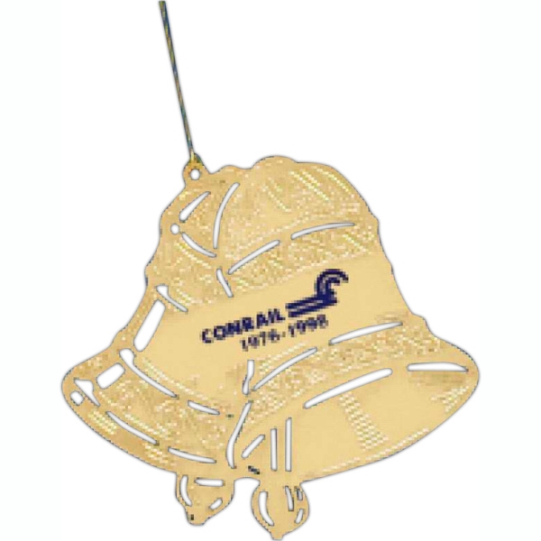 Brass Bird Ornaments, Custom Imprinted With Your Logo!