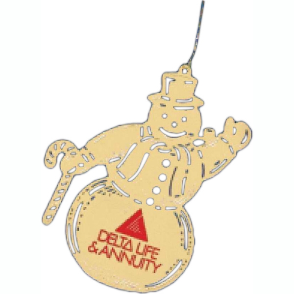 Brass Bird Ornaments, Custom Imprinted With Your Logo!