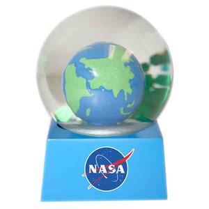 Custom Printed Stock Environmental Snow Globes
