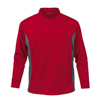 Custom Printed Stormtech Performance Climate Long Sleeve Mock Neck Golf Shirts