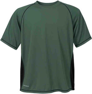 Custom Printed Stormtech Performance Dry Tech Short Sleeve Layering Tee Shirts