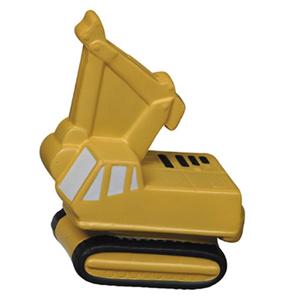 Backhoe Shaped Stress Relievers, Custom Imprinted With Your Logo!