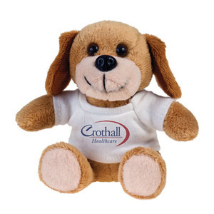 Stuffed Dogs, Customized With Your Logo!