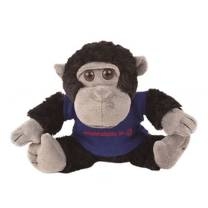 Stuffed Gorillas, Custom Decorated With Your Logo!