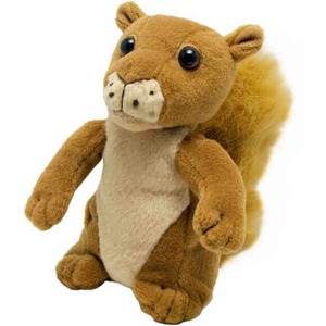 Stuffed Squirrels, Custom Decorated With Your Logo!