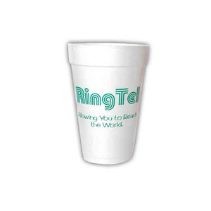 Styrofoam Cups, Custom Imprinted With Your Logo!