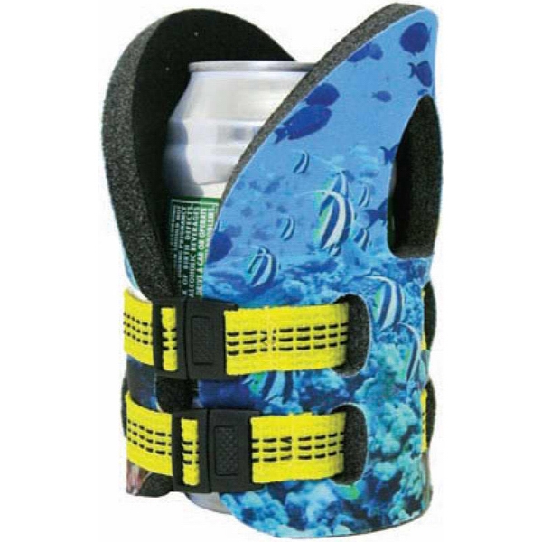 Life Jacket Vest Can Coolers, Custom Imprinted With Your Logo!