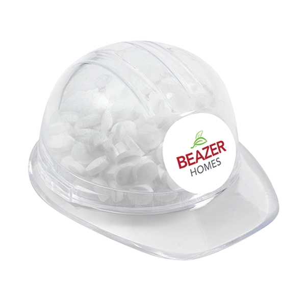 Candy Filled Hard Hats, Custom Printed With Your Logo!