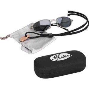Sunglasses With A Case, Custom Decorated With Your Logo!