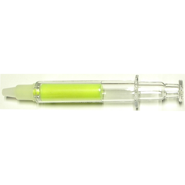 Syringe Shaped Highlighters, Custom Printed With Your Logo!