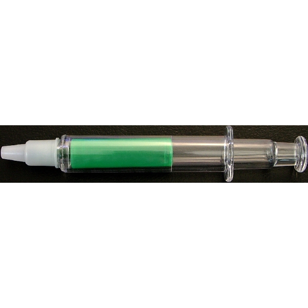 Syringe Shaped Highlighters, Custom Imprinted With Your Logo!