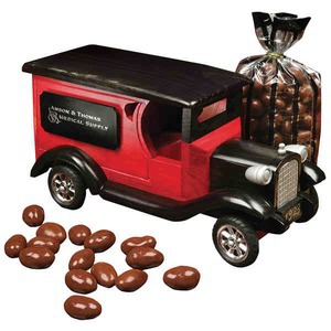 Stake Truck Vehicle Themed Food Gifts, Custom Printed With Your Logo!