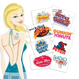 Tattoos, Custom Imprinted With Your Logo!