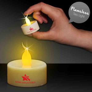 Tea Light LED Candles, Customized With Your Logo!