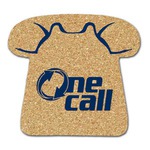 Custom Imprinted Telephone Shaped Cork Coasters