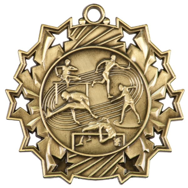 Cheerleading Sunray Medals, Custom Made With Your Logo!