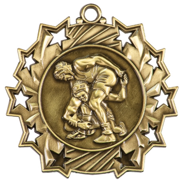 Cheerleading Sunray Medals, Custom Made With Your Logo!