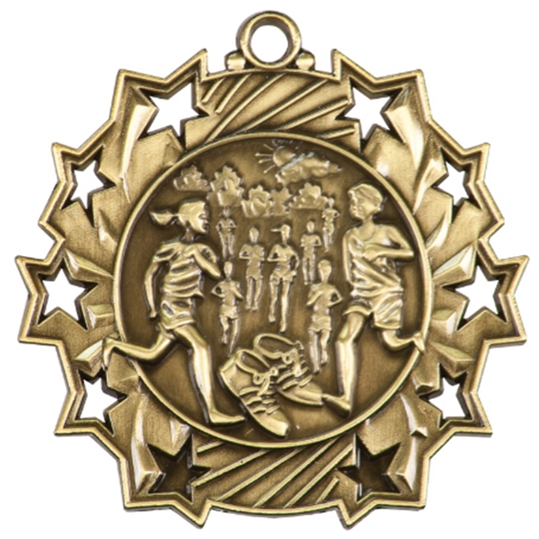 Cheerleading Sunray Medals, Custom Made With Your Logo!