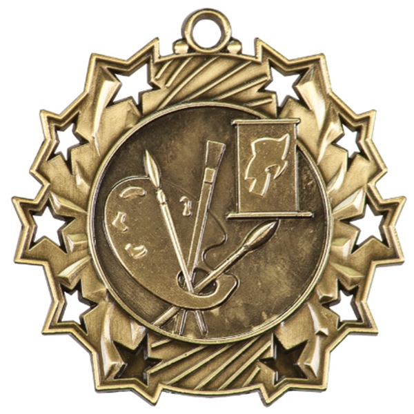 Cheerleading Sunray Medals, Custom Made With Your Logo!
