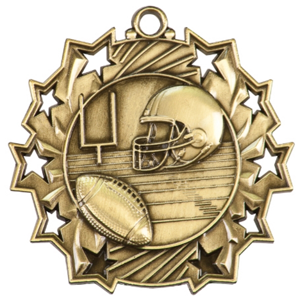 Cheerleading Sunray Medals, Custom Made With Your Logo!