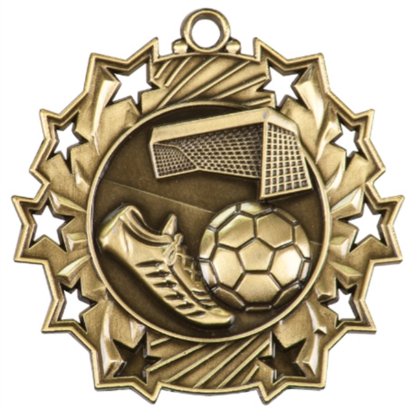 Cheerleading Sunray Medals, Custom Made With Your Logo!