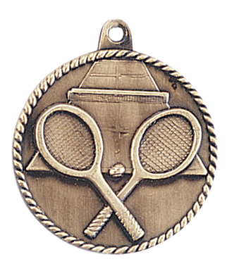 Custom Printed Tennis High Relief Medals