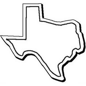 Texas Shaped Magnets, Custom Printed With Your Logo!