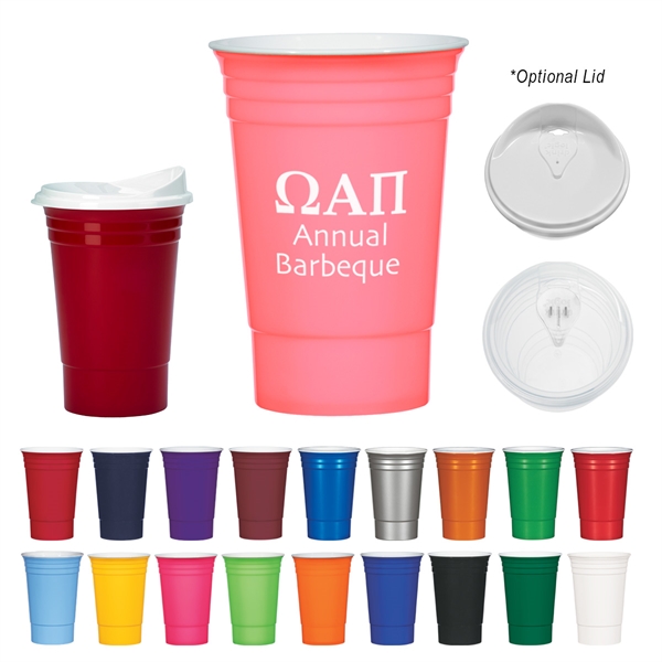 Reusable Write On Tumblers, Custom Imprinted With Your Logo!