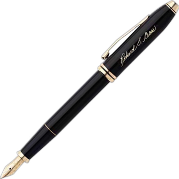 Sterling Silver with Gold Plated Appointments Apogee Executive Cross Pens, Custom Printed With Your Logo!
