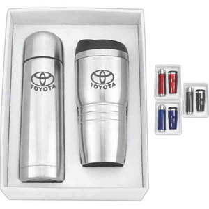 Thermos Gift Sets, Custom Printed With Your Logo!