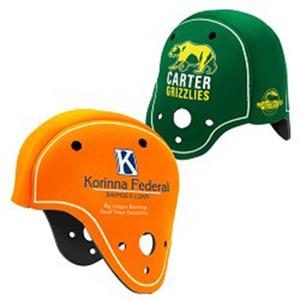 Football Helmet Shaped Can Coolers, Custom Imprinted With Your Logo!