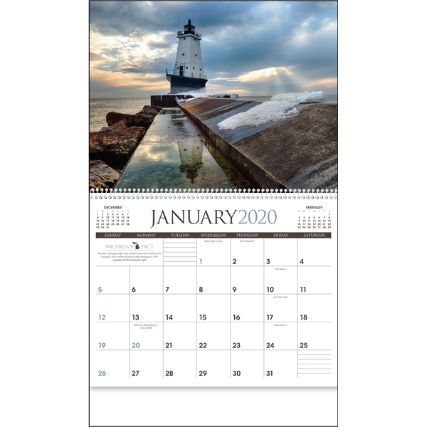 Michigan Appointment Calendars, Customized With Your Logo!
