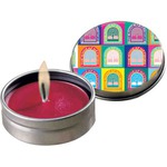Custom Printed Tin Candles