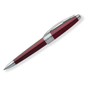Titian Red Lacquer Apogee Cross Pens, Customized With Your Logo!