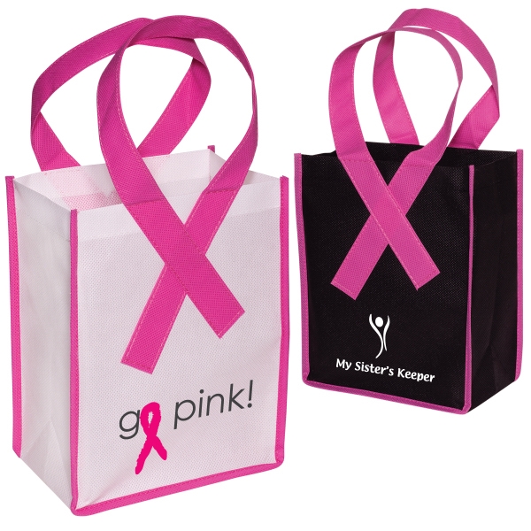 Awareness Ribbon Bags, Custom Printed With Your Logo!