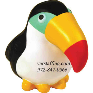 Custom Imprinted Toucan Stress Relievers