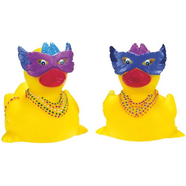 Mardi Gras Rubber Ducks, Custom Designed With Your Logo!