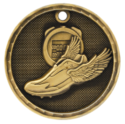 Custom Printed 3-D Track Medals