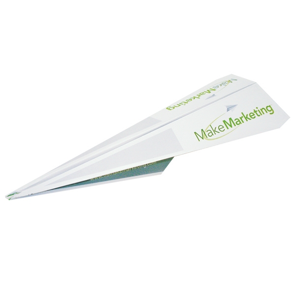 Traditional Fold Paper Airplanes, Custom Imprinted With Your Logo!