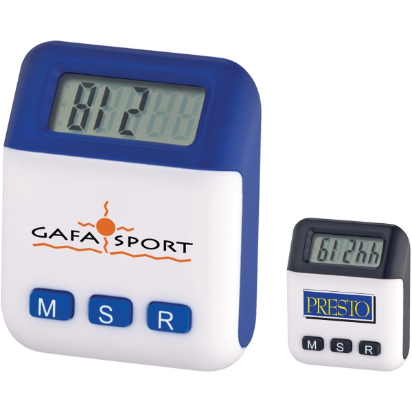 1 Day Service Large Display Pedometers, Custom Imprinted With Your Logo!